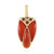 Zilveren hanger met carneoolstenen (KM by Juwelo)