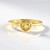 Anello in argento con Berillo Giallo