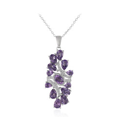 Collier en argent et Améthyste