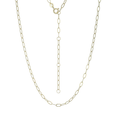 Silber-Ankerkette - 3,03 g - 40.5-48 cm - vergoldet