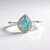 Anello in argento con Grandidierite