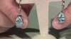 Pendientes en plata con Topacio azul cielo