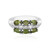 Moldavite Silver Ring