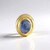 Ciondolo in argento con Cianite del Nepal (MONOSONO COLLECTION)