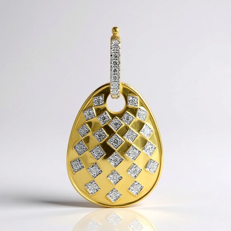 Ciondolo in oro con Diamante SI1 (G) (Annette)