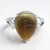 Anello in argento con Agata Botswana