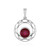 Ciondolo in oro con Rubino del Madagascar (Ornaments by de Melo)