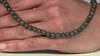 Collar en plata con Pirita