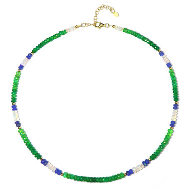 Collana in argento con Opale di Welo