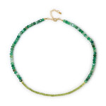 Collar en plata con Peridoto