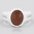 Anello in argento con Pietra di Luna Kangeyam