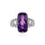 Marokkanischer Amethyst-Silberring