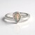 Anello in argento con Opale di Welo