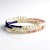 Bracciale in acciaio con Lapislazzuli (Riya)