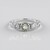 Anello in argento con Ametista Verde