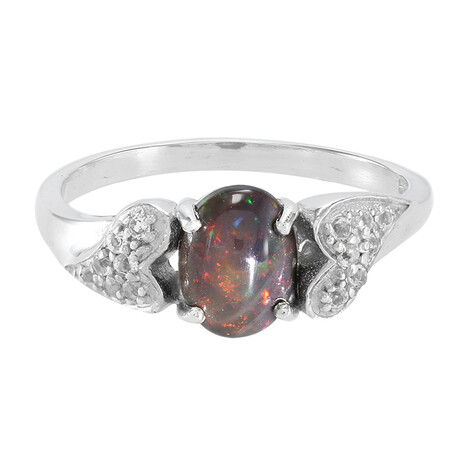 Anillo en plata con Ópalo de Mezezo