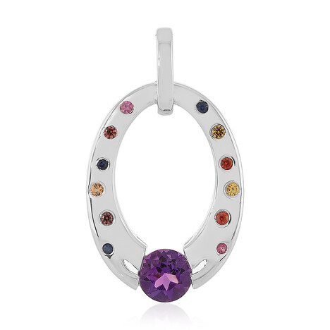 Amethyst-Silberanhänger