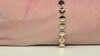 Brazalete en plata con Diamante chocolate I2