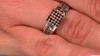 Zilveren ring met Fancy diamanten