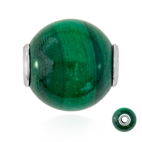 Malachit-Silberanhänger (MONOSONO COLLECTION)