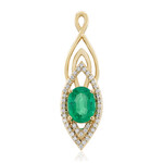 Ciondolo in oro con Smeraldo Zambia (de Melo)