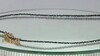 Collar en plata con Diamante negro