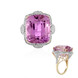 Anello in oro con Kunzite Patroke (D'vyere)