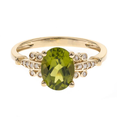 Bague en or et Péridot de Dashihe