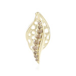 Colgante en oro con Diamante champán I2 (Ornaments by de Melo)