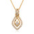 Lupenreiner (F) Brillant-Goldhalskette (LUCENT DIAMONDS)