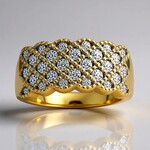 Anello in oro con Diamante SI1 (G) (Annette)