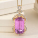 Pendentif en or et Kunzite de Patroke (AMAYANI)