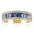 Blauer Ceylon-Saphir-Goldring