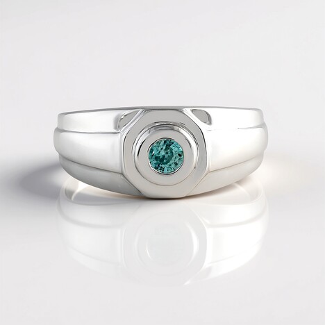 Anello in argento con Zircone Ratanakiri