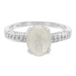 Rutilquarz-Silberring