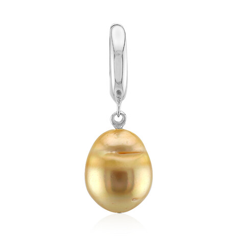 Goldene Kabira-Südseeperlen-Silberanhänger (TPC)