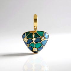 Ciondolo in argento con Zircone (Adela Silber)