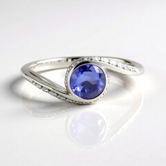 Anello in argento con Tanzanite (de Melo Essence)