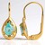 Boucles d'oreilles en or et Tourmaline Paraïba (CUSTODANA)