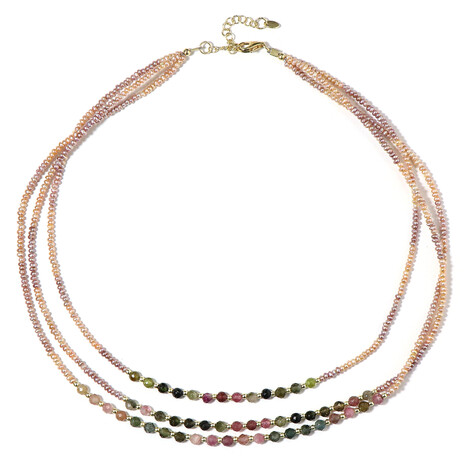 Collier en argent et Tourmaline (Riya)