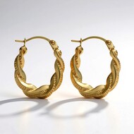 Boucles d'oreilles en or