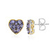 Pendientes en plata con Tanzanita (Gems en Vogue)