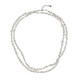 Collana in argento con Perla Keshi (TPC)