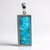 Ciondolo in argento con Turchese Kingman Mohave Blu