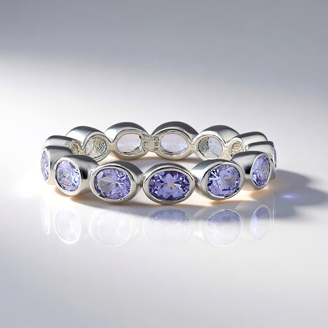 Anello in argento con Tanzanite (de Melo Essence)