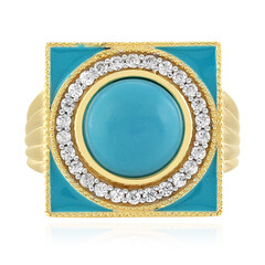 Anello in argento con Turchese