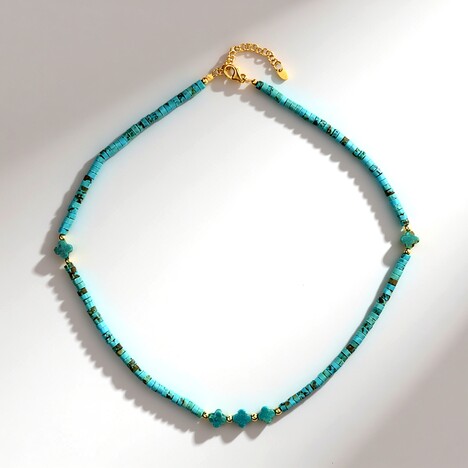 Collana in argento con Turchese (Riya)