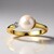 Bague en or et Perle d'Akoya (TPC)
