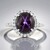 Anello in argento con Granato Stellato