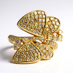 Anello in oro con Diamante Fancy SI2 (CIRARI)